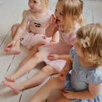 Konges Sløjd A/S Jersey Rompers En Jumpsuits zen blue