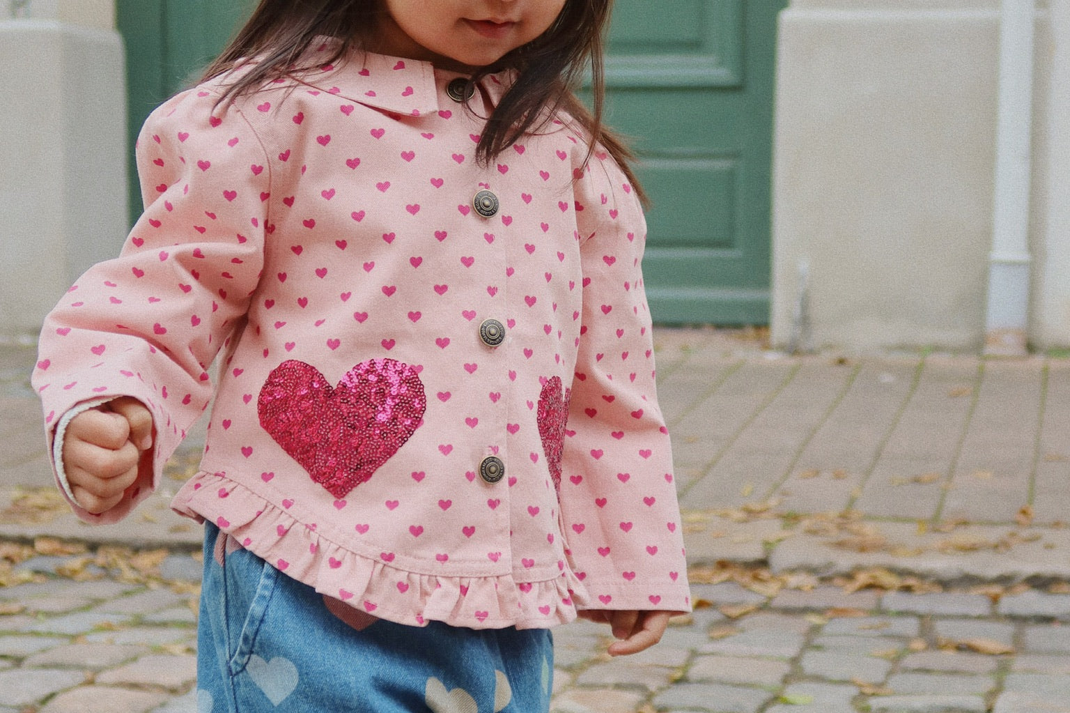 Konges Sløjd A/S Geweven Broeken bon coeur coloré