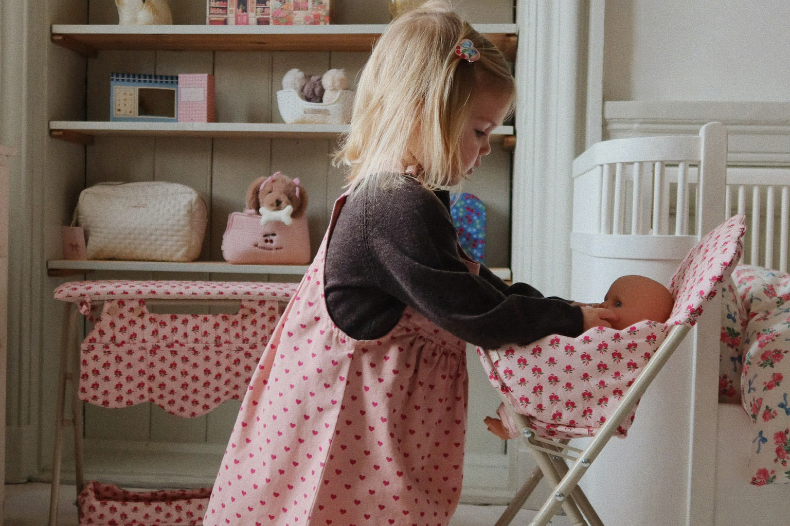 Konges Sløjd A/S WOVEN DRESSES berry coeur