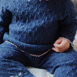 Konges Sløjd A/S Gebreide Broeken ensign blue