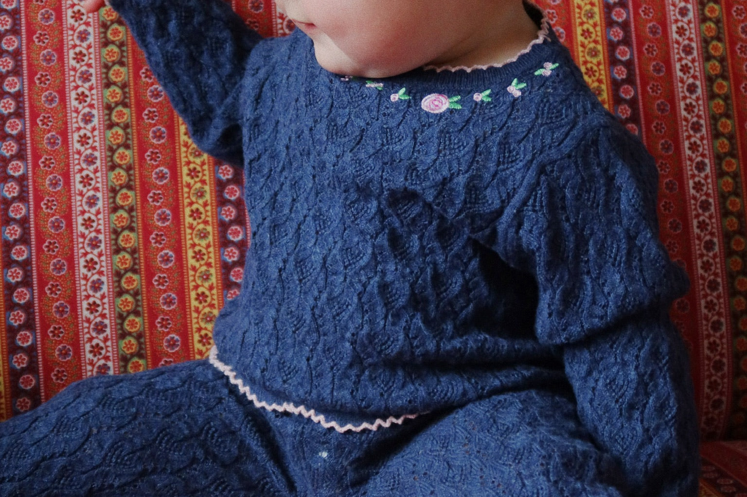 Konges Sløjd A/S Gebreide Broeken ensign blue