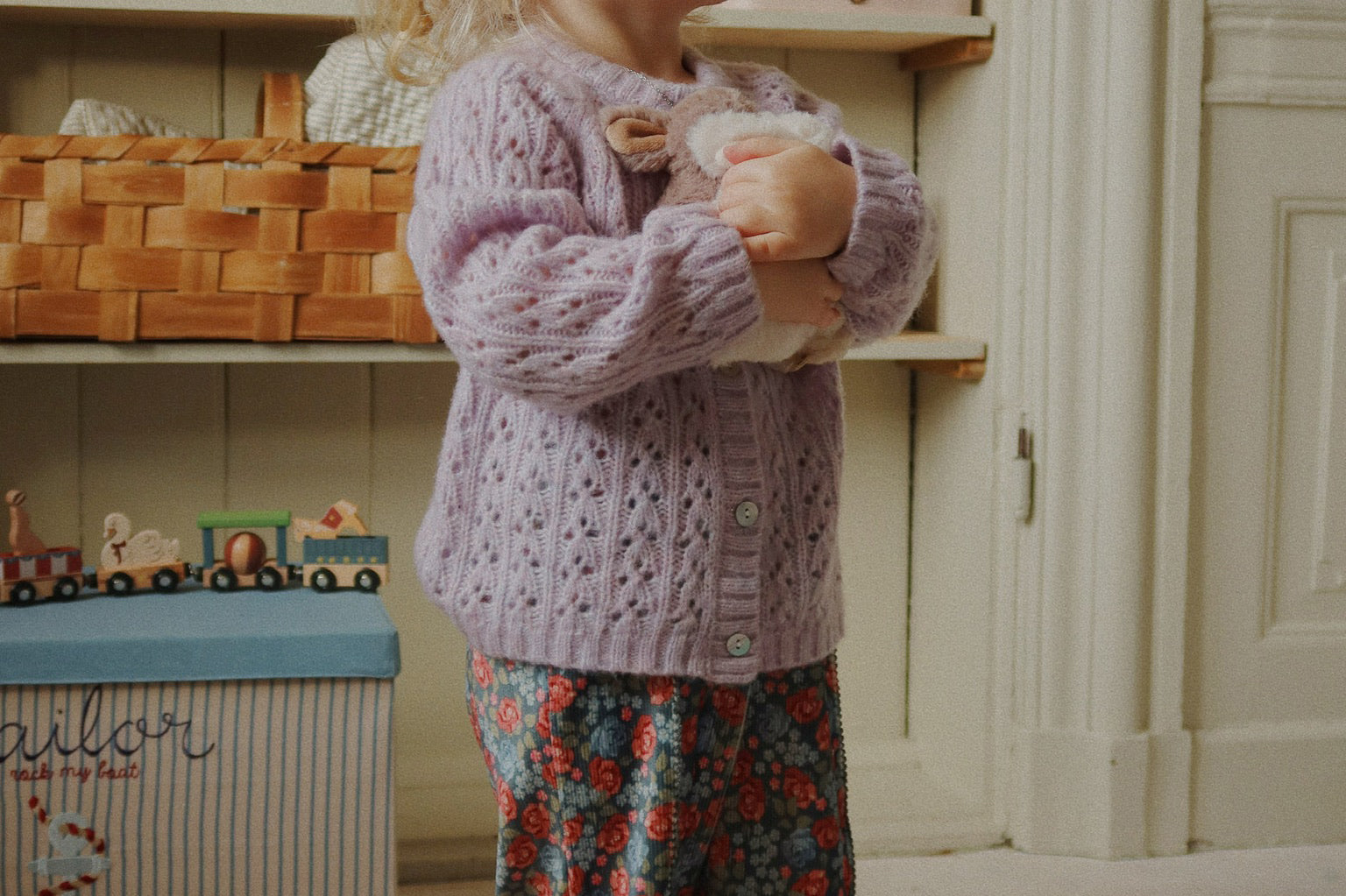 Konges Sløjd A/S Gebreide Cardigans lavender mist