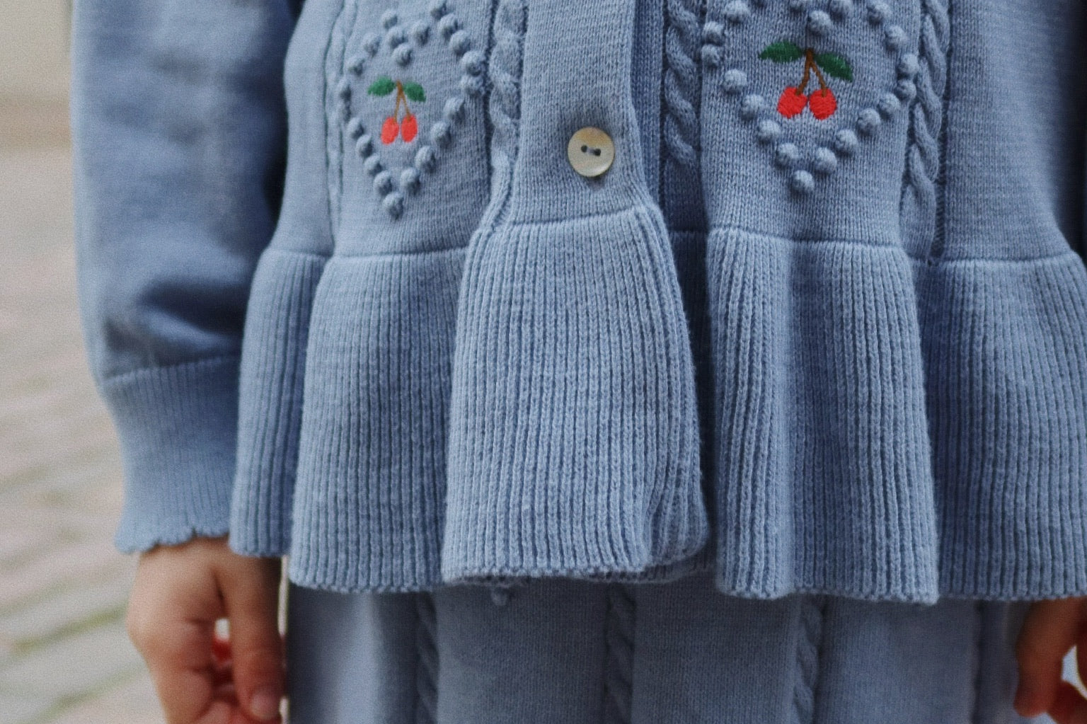 Konges Sløjd A/S Gebreide Cardigans country blue