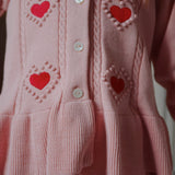 Konges Sløjd A/S Gebreide Cardigans silver pink