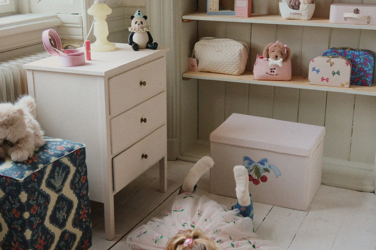 Konges Sløjd A/S WOVEN DRESSES ma grande cerise pink glitter