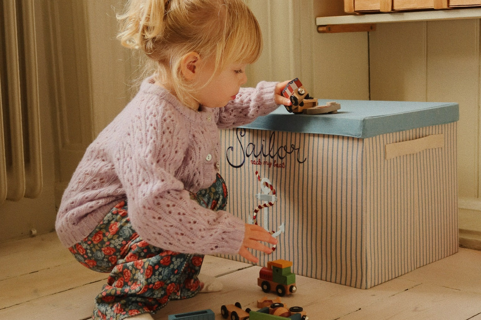 Konges Sløjd A/S Gebreide Cardigans lavender mist