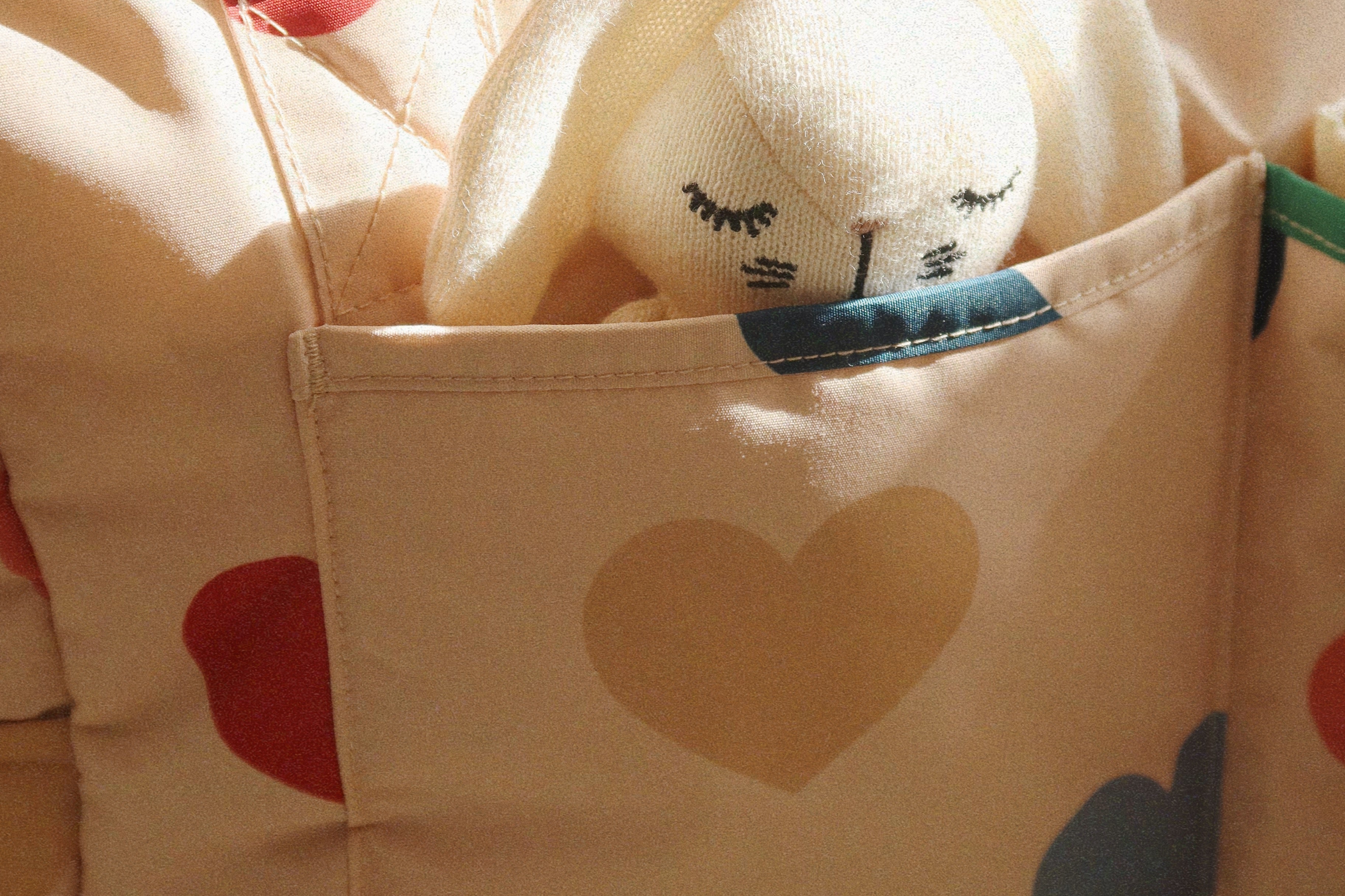 Konges Sløjd A/S Verschoontassen bon coeur coloré