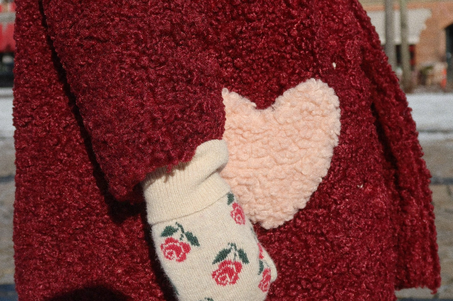 Konges Sløjd A/S Geweven Broeken milk rouge stripe