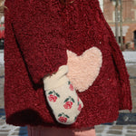 Konges Sløjd A/S Geweven Broeken milk rouge stripe