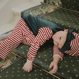 Konges Sløjd A/S Pakken greener pastures/red dahlia stripe