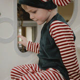 Konges Sløjd A/S Pakken greener pastures/red dahlia stripe