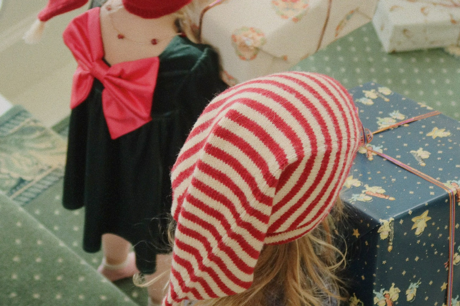 Konges Sløjd A/S Jersey Jurken pine grove