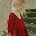 Konges Sløjd A/S WOVEN DRESSES red dahlia