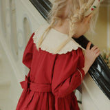 Konges Sløjd A/S WOVEN DRESSES red dahlia