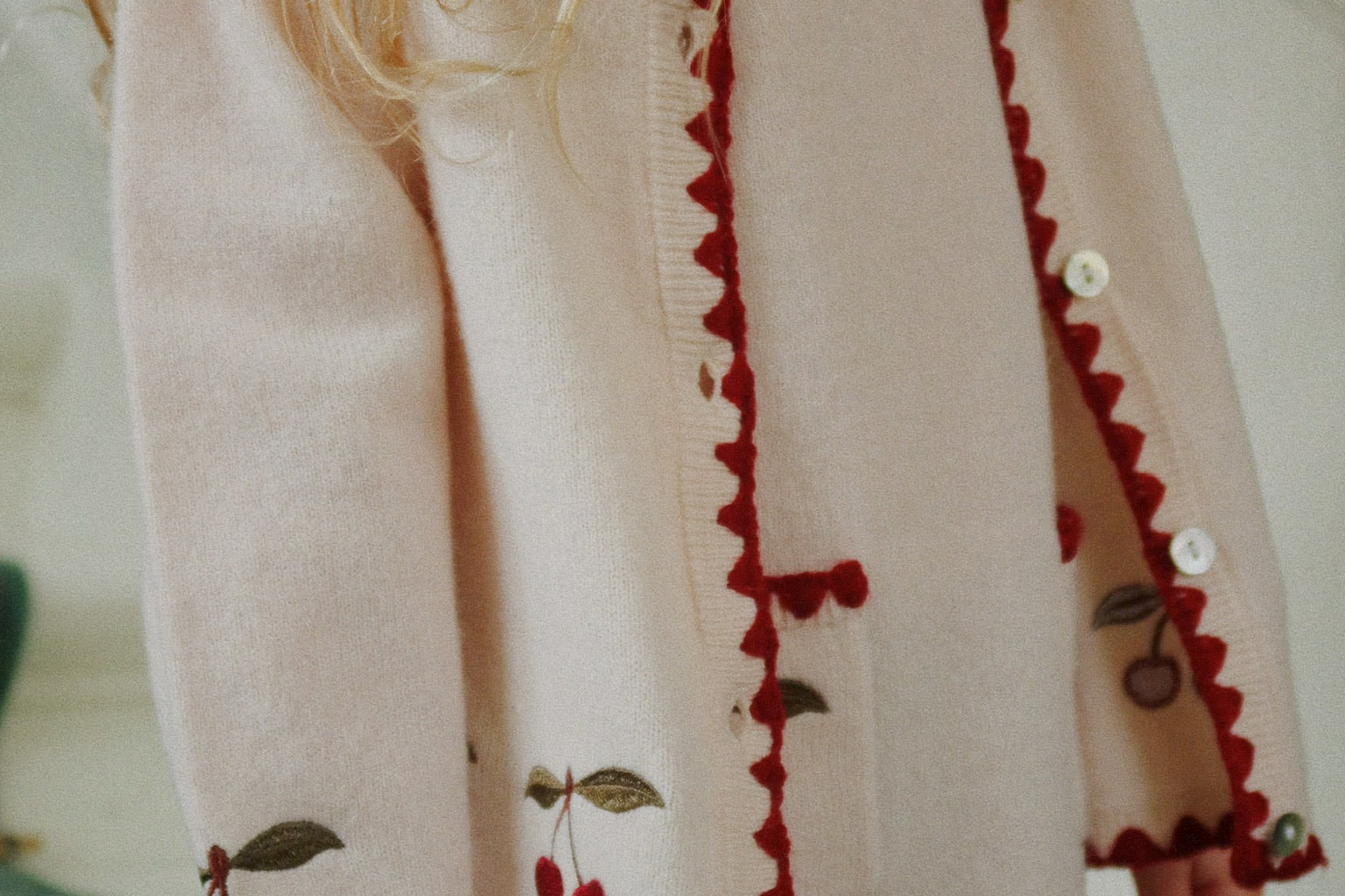 Konges Sløjd A/S Gebreide Cardigans off white