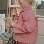 Konges Sløjd A/S Geweven Broeken milk rouge stripe