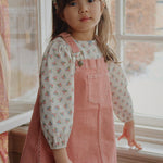 Konges Sløjd A/S WOVEN DRESSES milk rouge stripe