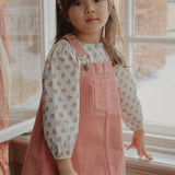 Konges Sløjd A/S WOVEN DRESSES milk rouge stripe