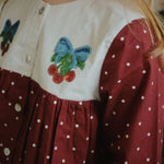 Konges Sløjd A/S WOVEN DRESSES cabernet dot