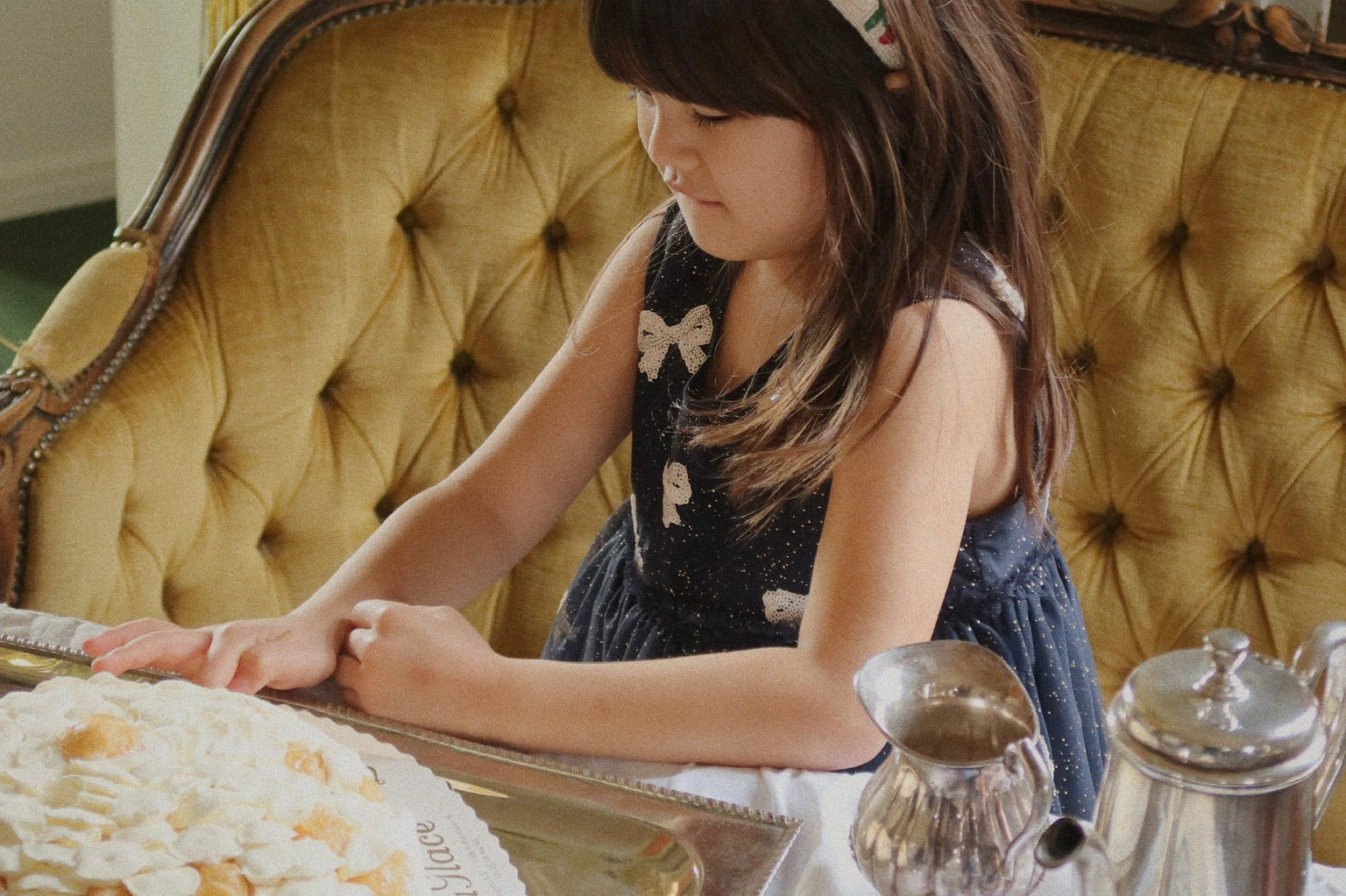 Konges Sløjd A/S WOVEN DRESSES bowie night sky sequin