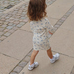 Konges Sløjd A/S Jersey Jurken bow bleu