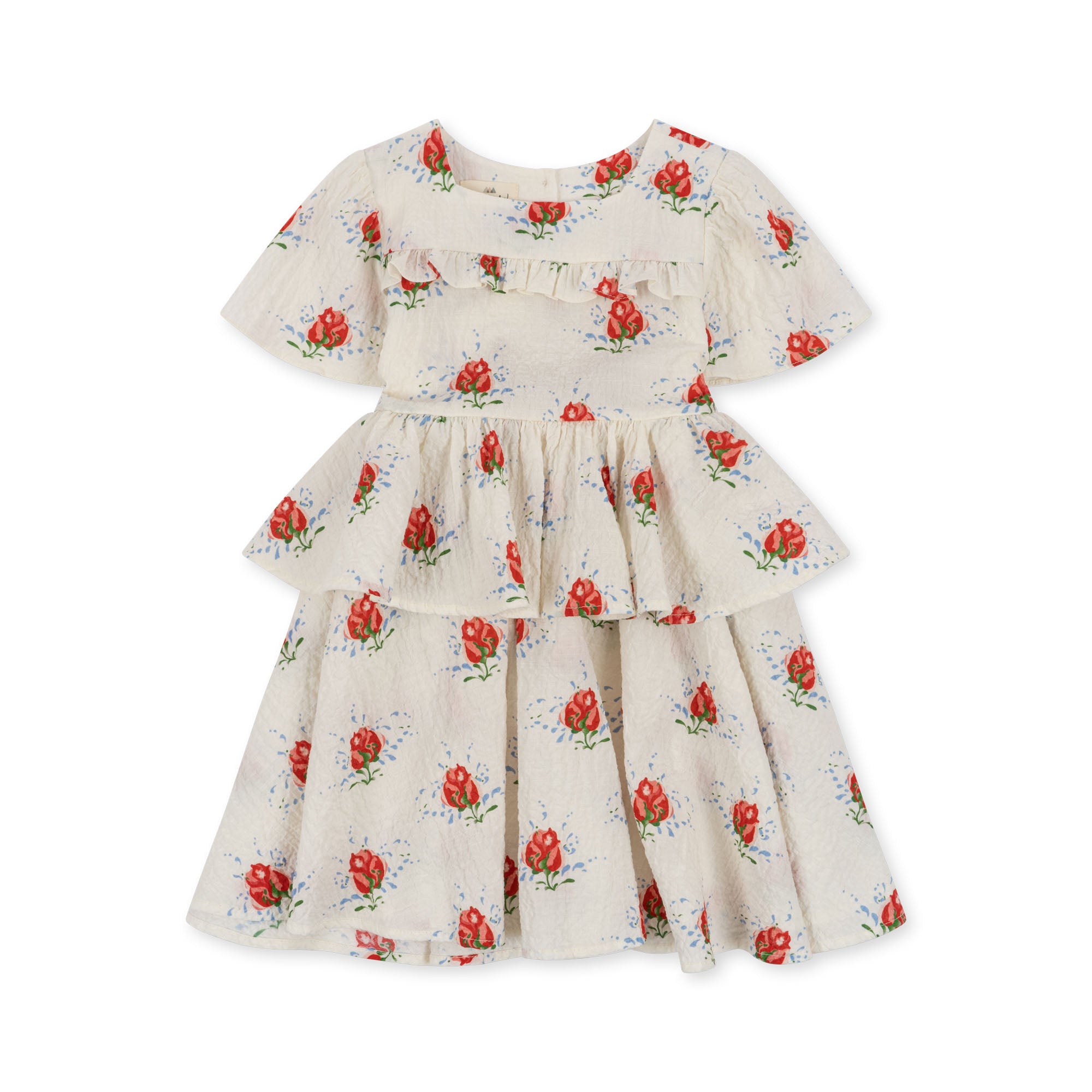 Konges Sløjd A/S WOVEN DRESSES vita rosa