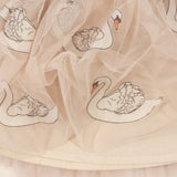 Konges Sløjd A/S Rokjes - Geweven swan glitter