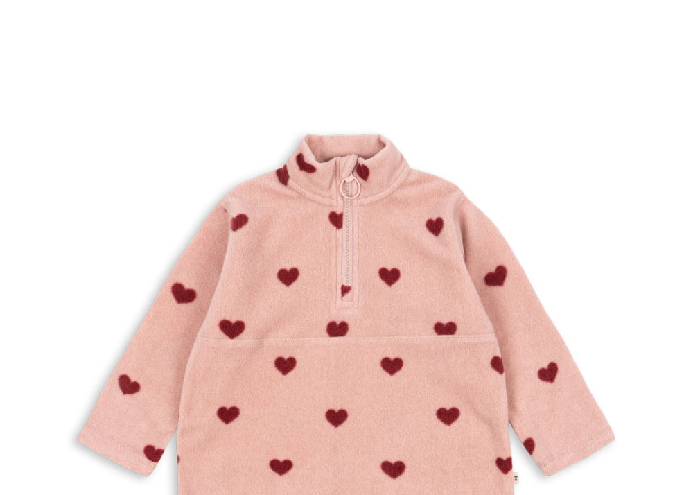 Konges Sløjd A/S Teddy En Fleece coeur mellow