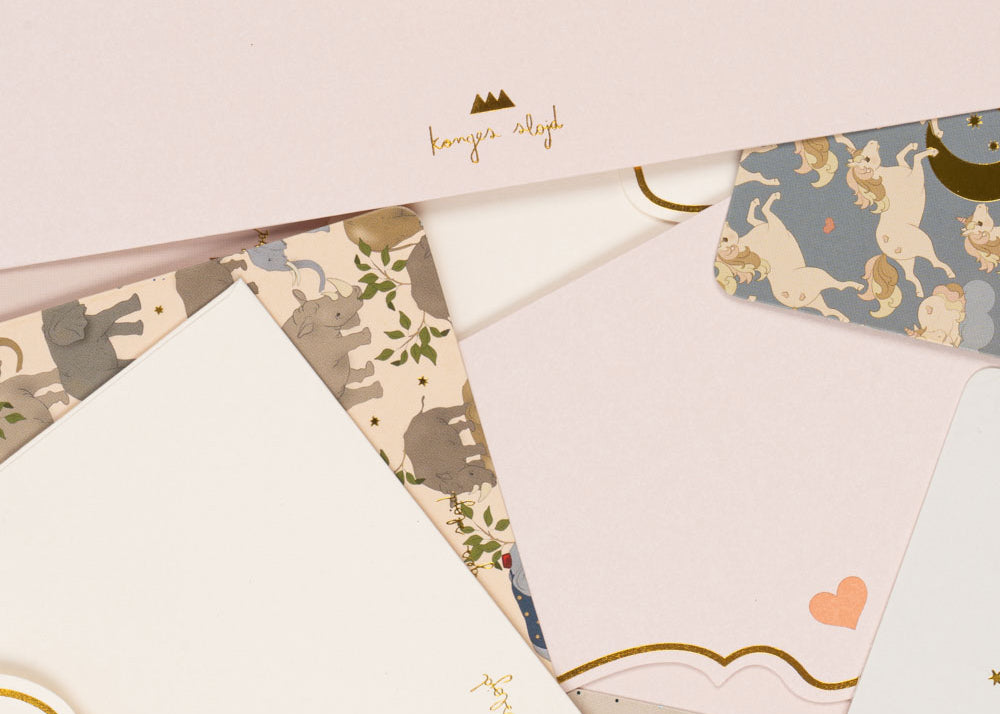 Konges Sløjd A/S Verjaardag unicorn/safari