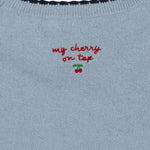 Konges Sløjd A/S KNITTED DRESSES blue fog