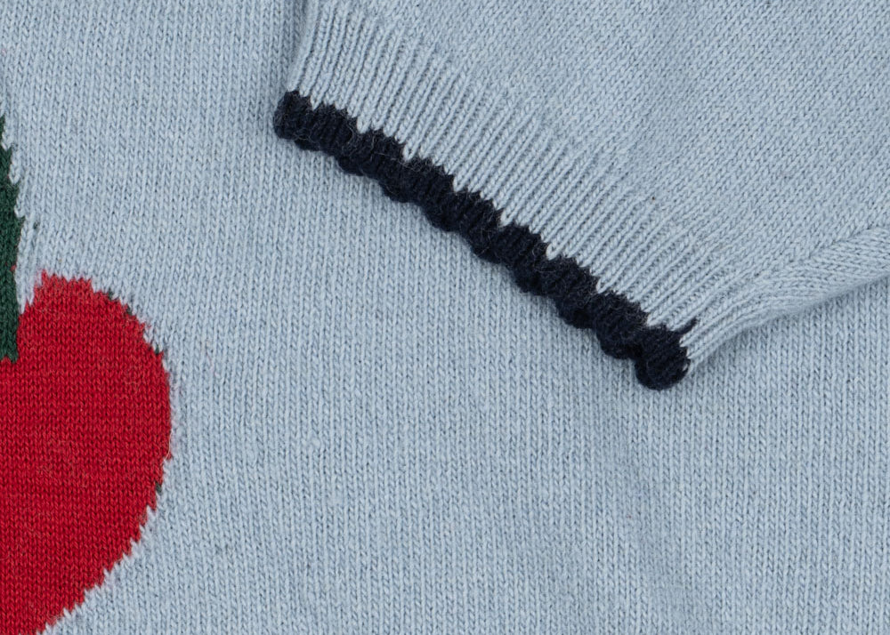 Konges Sløjd A/S KNITTED DRESSES blue fog