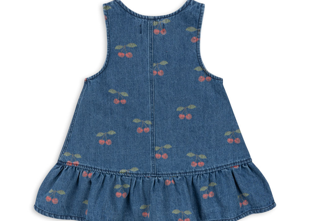 Konges Sløjd A/S WOVEN DRESSES ma grande cerise denim