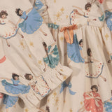 Konges Sløjd A/S Jersey Jurken bow ballerina