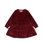 Konges Sløjd A/S Jersey Jurken red dahlia