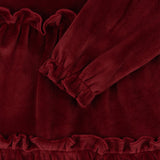 Konges Sløjd A/S Jersey Jurken red dahlia