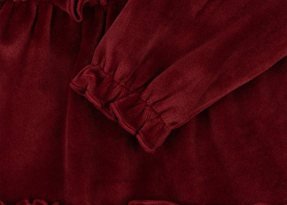 Konges Sløjd A/S Jersey Jurken red dahlia