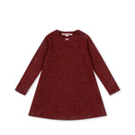 Konges Sløjd A/S Jersey Jurken red dahlia