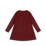 Konges Sløjd A/S Jersey Jurken red dahlia