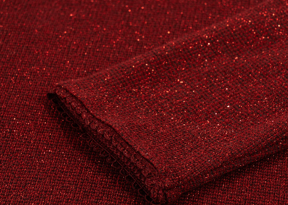 Konges Sløjd A/S Jersey Jurken red dahlia