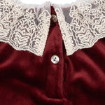 Konges Sløjd A/S Jersey Jurken red dahlia