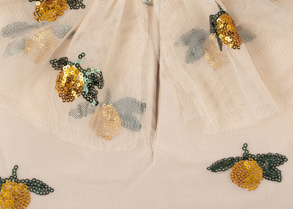 Konges Sløjd A/S WOVEN DRESSES lemon sequin