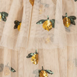 Konges Sløjd A/S WOVEN DRESSES lemon sequin