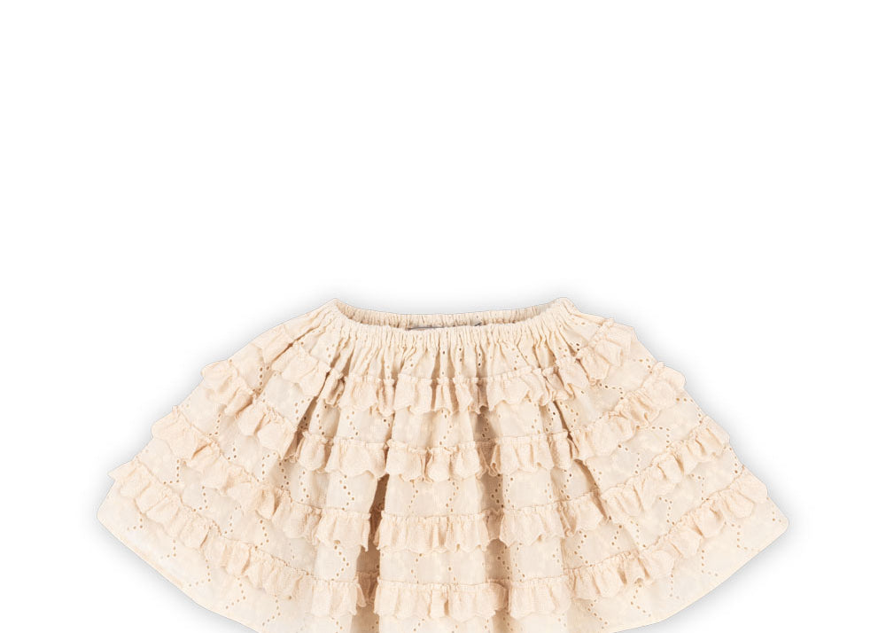 Konges Sløjd A/S Rokjes - Geweven buttercream