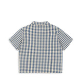 Konges Sløjd A/S Geweven Shirts Met Korte Mouwen captains blue check