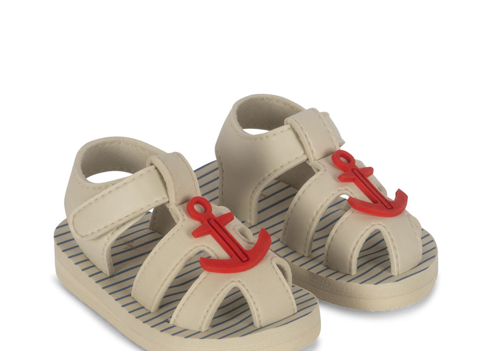 Konges Sløjd A/S Sandalen stripe provance