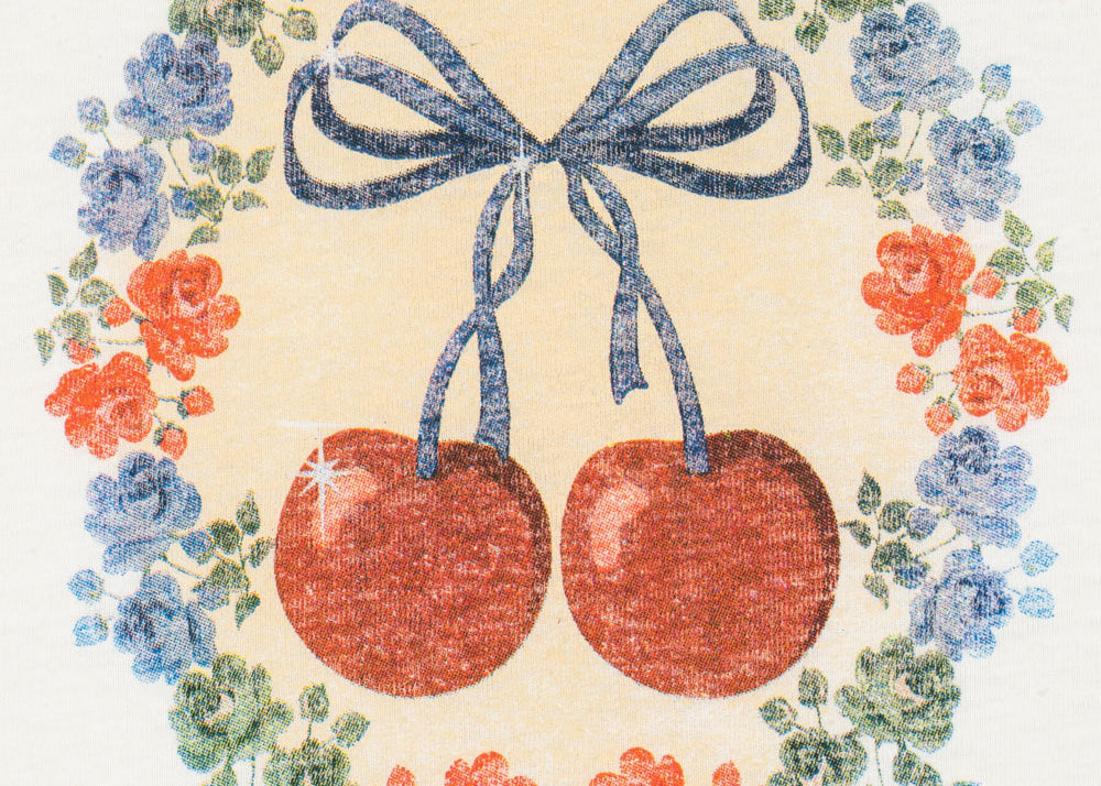 Konges Sløjd A/S Jersey T-Shirts cherry bow