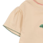 Konges Sløjd A/S Jersey T-Shirts ecru