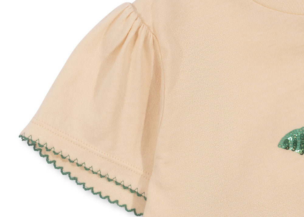 Konges Sløjd A/S Jersey T-Shirts ecru