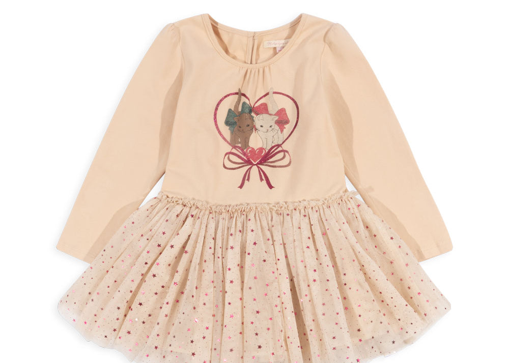 Konges Sløjd A/S WOVEN DRESSES fairy etoile sangria