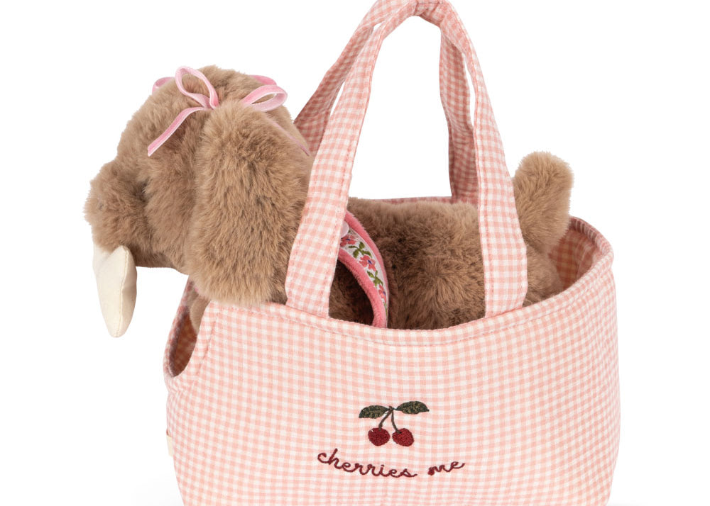 Konges Sløjd A/S Knuffeldieren pink check